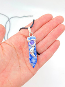 Third Eye Pendant Blade Amulet (Intuition & Psychic Powers) 
