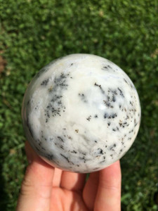 Dendritic Agate Sphere - Polished Stone - 4 Dendritic Agate Sphere - Polished Stone - 4