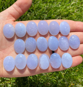 Chalcedony Cabochon - Polished Stone Oval