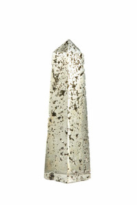 Pyrite Point - Partially Polished Stone Tower - 3
