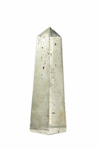 Pyrite Point - Partially Polished Stone Tower - 11
