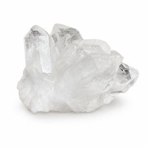 Raw Clear Quartz Crystal Cluster - Grade A