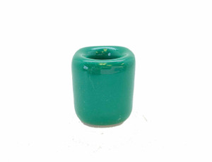 Green Ceramic Chime Candle Holder