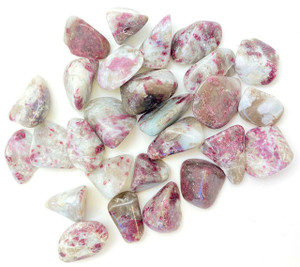 Pink Tourmaline Tumbled Stone - Polished Natural Pink Tourmaline Crystal