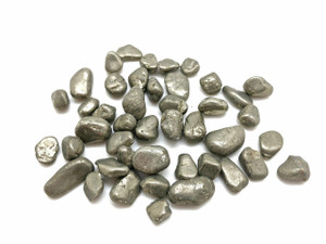 Pyrite Tumbled Stone Chip - Polished Natural Pyrite