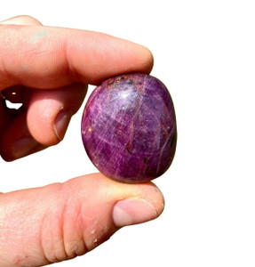 Ruby Tumbled Stone - Polished Ruby Crystal Ruby Tumbled Stone - Polished Ruby Crystal