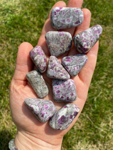 Ruby Feldspar Tumbled Stone - Polished Ruby Feldspar Crystal