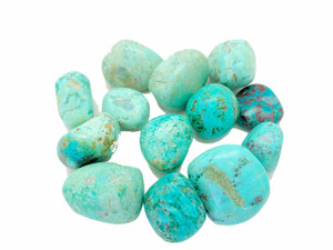 Turquoise Stone Elastic Bracelet - 6mm Beads
