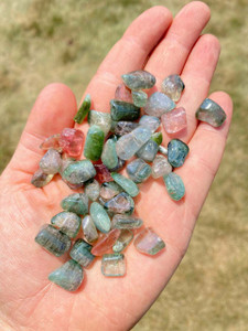 Mixed Tourmaline Tumbled Stone Grade A - Polished Mixed Tourmaline Crystal