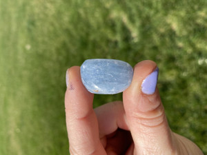 Celestite Tumbled Stone Grade A - Polished Celestite Crystal