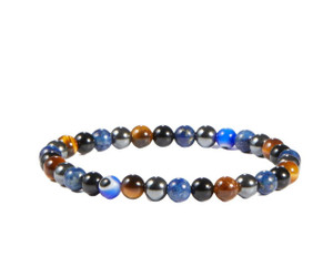 Evil Eye Protection Elastic Bracelet - 6mm and 8mm Beads