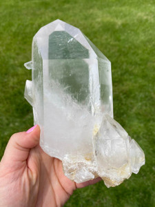 Raw Clear Quartz Cluster - 64