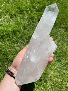 Raw Clear Quartz Cluster - Double Terminated Extra Quality - 50