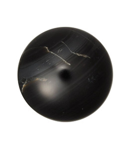 Black Obsidian Stone Sphere - 1