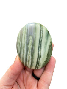 Infinity Serpentine Palm Stone