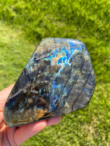 Labradorite (Grade A) Spectrolite Polished Standing Freeform Stone - 117