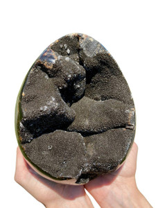 Septarian Stone Dragon Egg Geode - 3