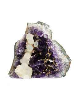 Raw Amethyst Crystal Cluster Geode - No.3