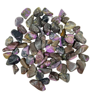 Atlantisite Tumbled Stone - Stichtite and Serpentine Atlantisite Tumbled Stone - Stichtite and Serpentine