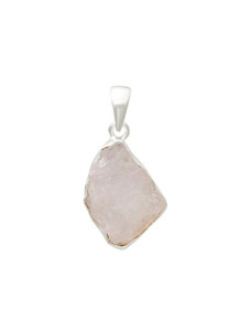 Morganite Pendant - Sterling Silver - No.452