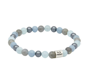 Aquarius Zodiac Elastic Bracelet 