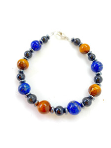 Intuition & Prosperity Clasp Bracelet - 6mm & 8mm Beads Intuition & Prosperity Clasp Bracelet - 6mm & 8mm Beads
