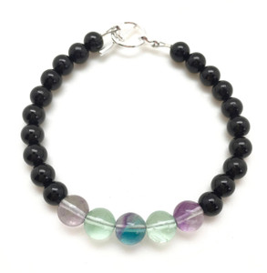 Grounding & Energy Protection Clasp Bracelet - 6mm & 8mm Beads 