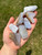 Blue Chalcedony (Tumbled, not Polished) 