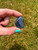 Dumortierite Tumbled Stone - Grade AA 