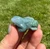 Moss Agate Crystal Frog 