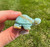Miniature Amazonite Turtle 