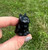 Black Obsidian Cat Miniature 