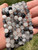 Tourmalinated Quartz Bead Strand 