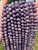 Lepidolite Bead Strand (Medium Purple Mica) 