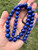 Lapis Lazuli Bead Strand with Pyrite 