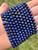Lapis Lazuli Bead Strand with Pyrite 