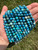 Chrysocolla Bead Strand (Peru) 