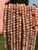 Peach Moonstone Bead Strand (Darker) 