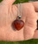 Carnelian Heart Pendant (small)