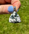 Tree Agate Triangle Pendant