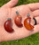 Carnelian Moon Pendant
