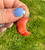 Carnelian Moon Pendant