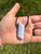 Blue Lace Agate Polished Pendant on Cord