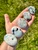 Rainbow Moonstone Palm Stone (Flashy)