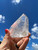Standing Lemurian Quartz Point - Cut Base - (Unique Shape) - No.23 