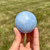 Blue Calcite Sphere (Grade A) Polished Stone 