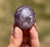 Purple Angelite Palm Stone (Purple Anhydrite) 