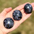 Indigo Gabbro Palm Stone (Mystic Merlinite) 
