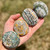 9th Vein Ocean Jasper Palm Stone 