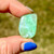 Garnierite Tumbled Stone - Grade A Green Moonstone 